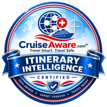 CruiseAware Itinerary Intelligence certified